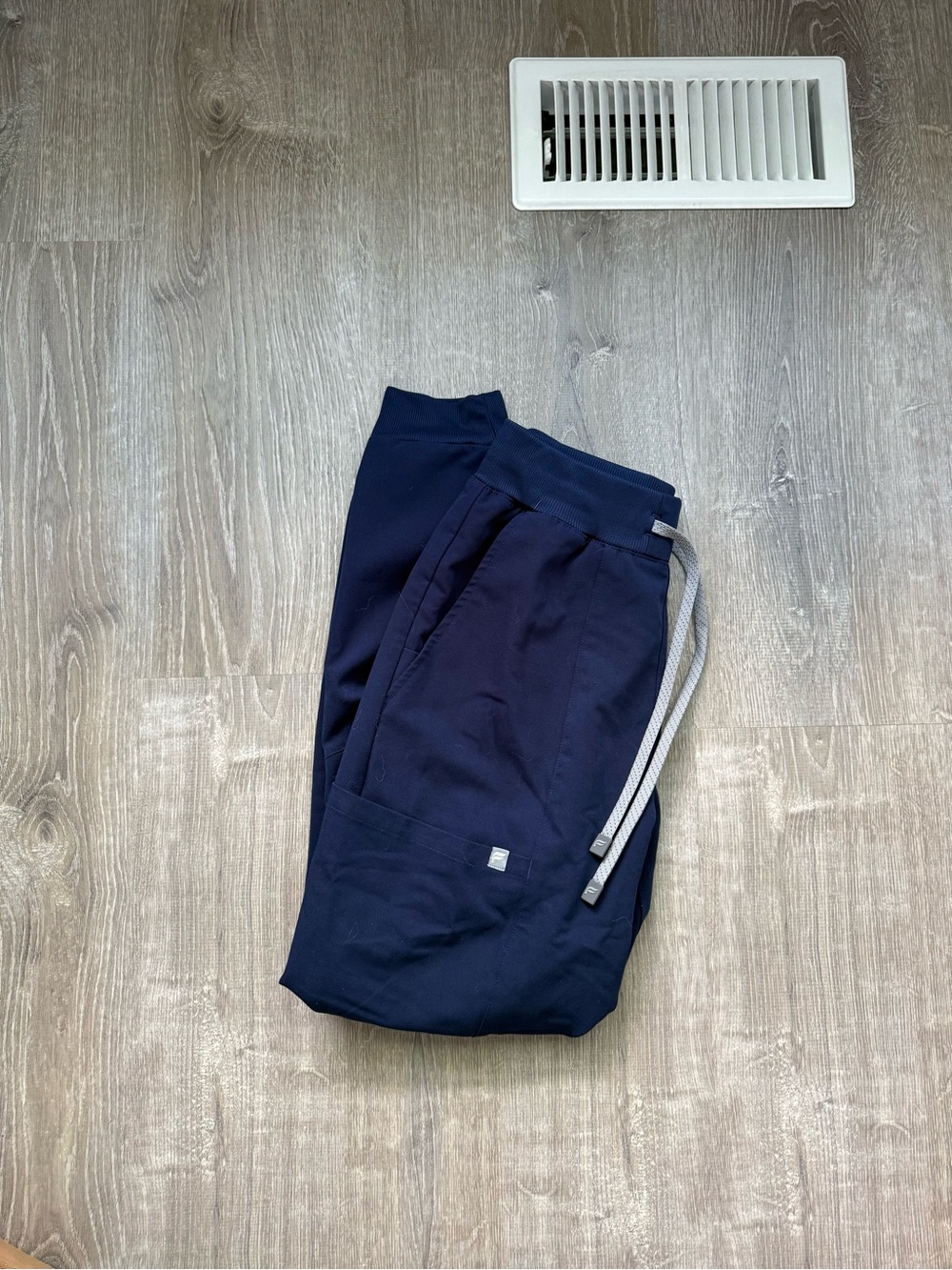 Fabletics Navy Scrub Joggers